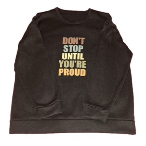 Women's sz XL Shein sweat shirt. Like new condition.